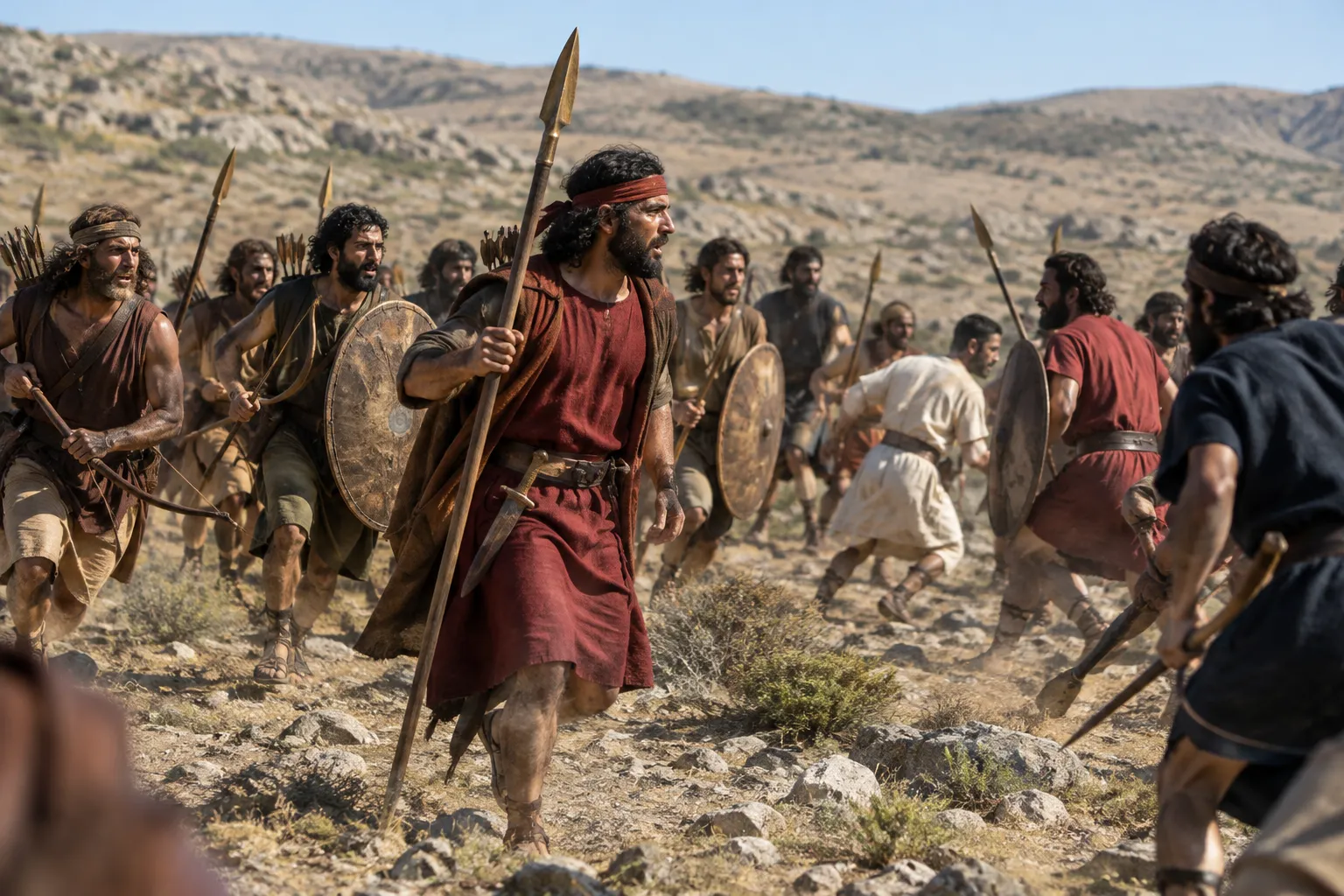 Hadad defeats Midian in Moab (Genesis 36:35)