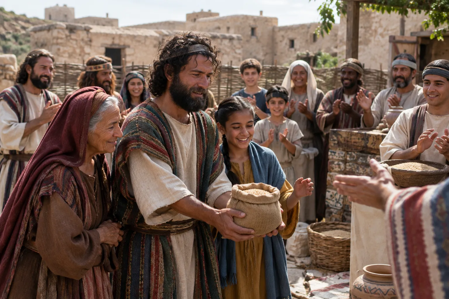 Rejoicing at the Feast of Weeks (Deuteronomy 16:9–12)
