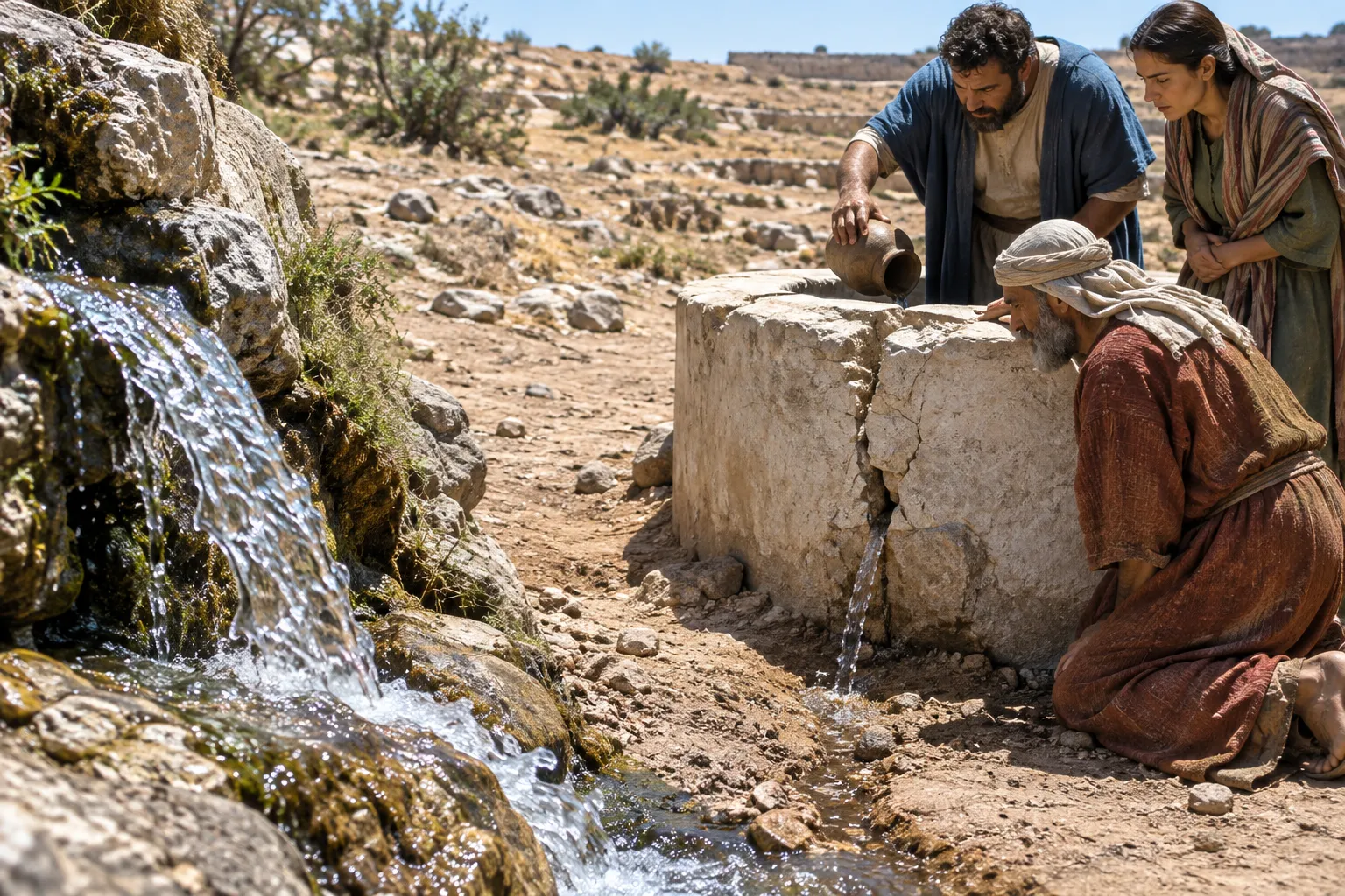 The Fountain and the Broken Cistern (Jeremiah 2:13)
