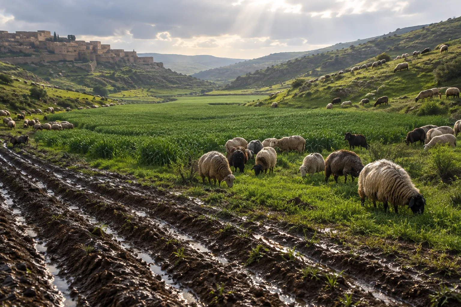 The Valleys Shout with Grain (Psalms 65:9–13)