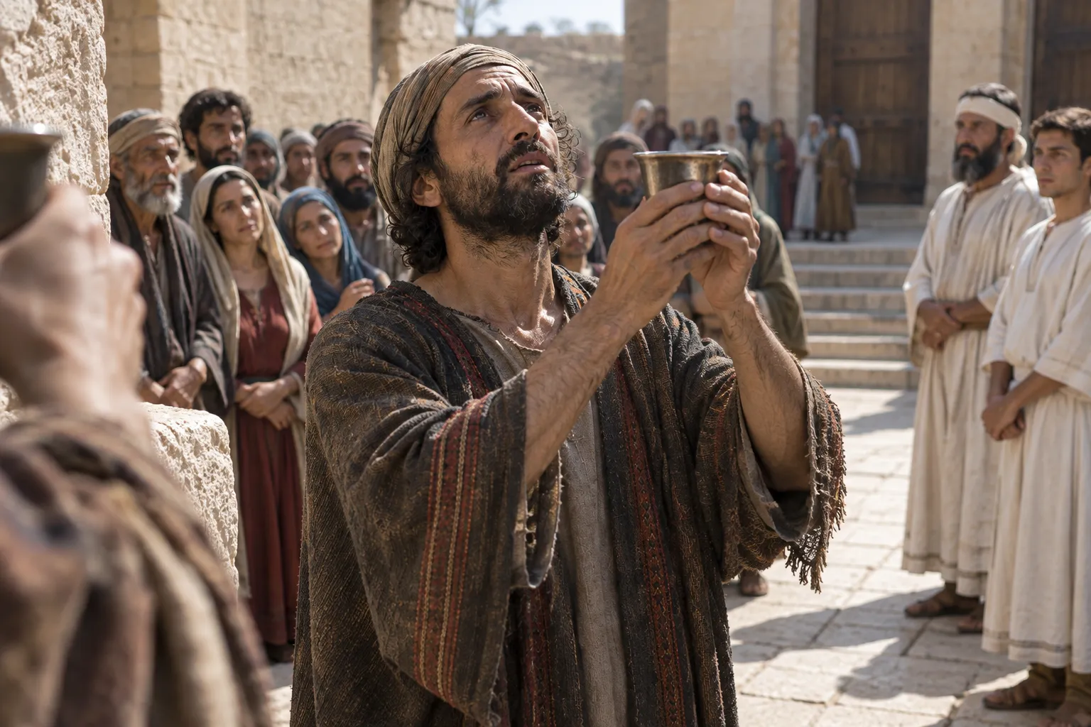 The Cup and Vows in Jerusalem (Psalms 116:13–19)