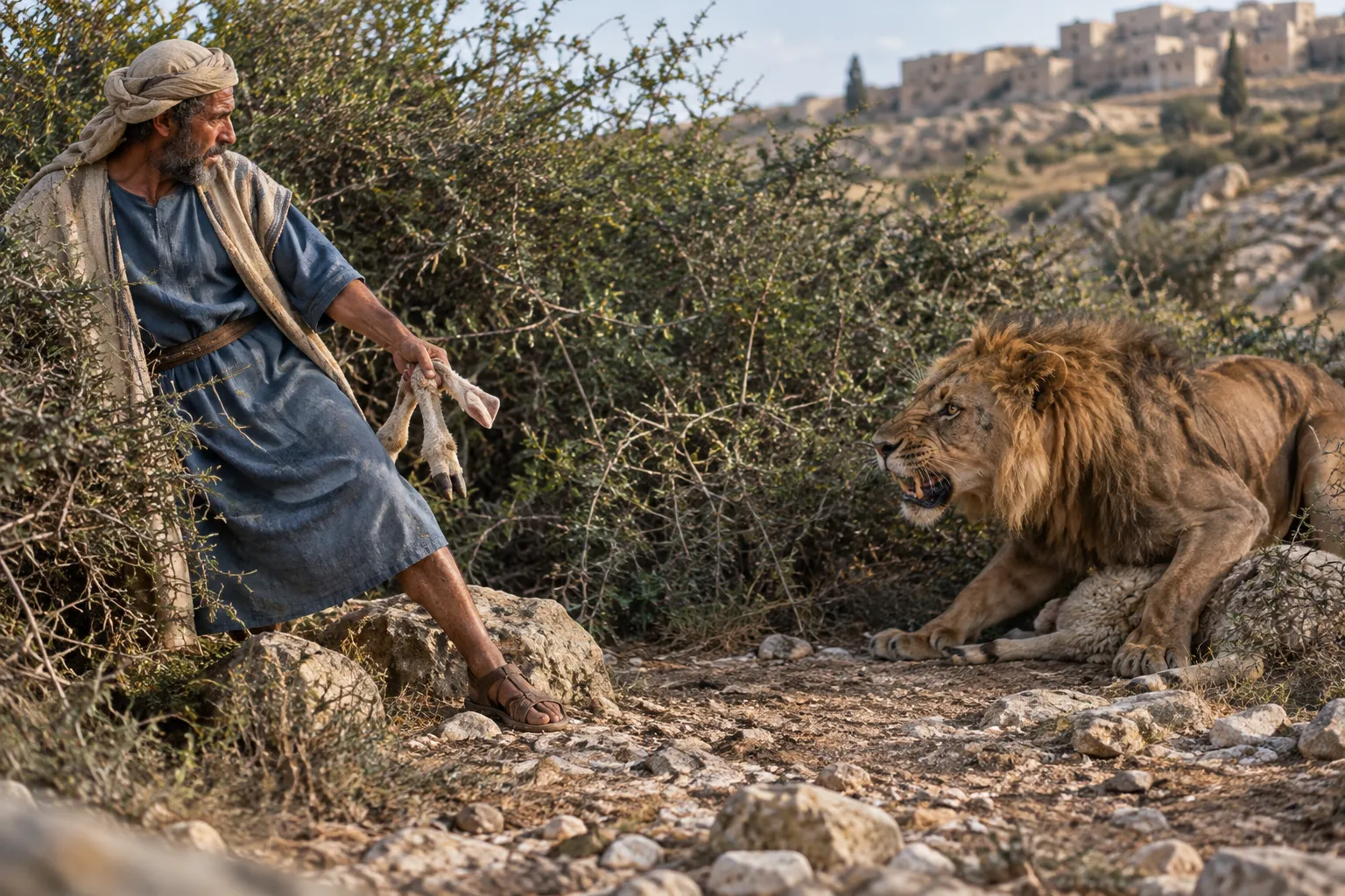 Only Two Legs and a Piece of an Ear (Amos 3:12)