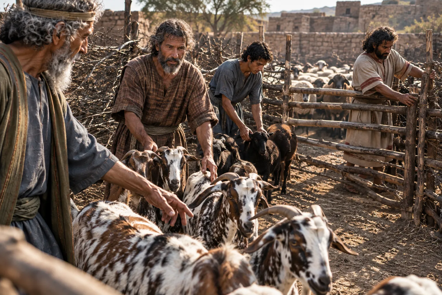 Laban Removes the Marked Animals (Genesis 30:35)