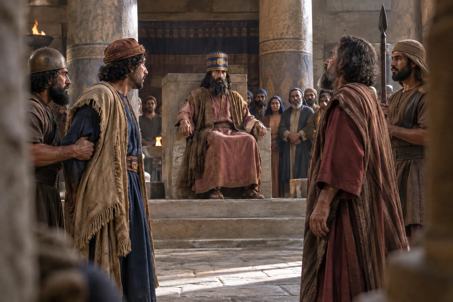 The false prophets delivered to the king (Jeremiah 29:21–23)