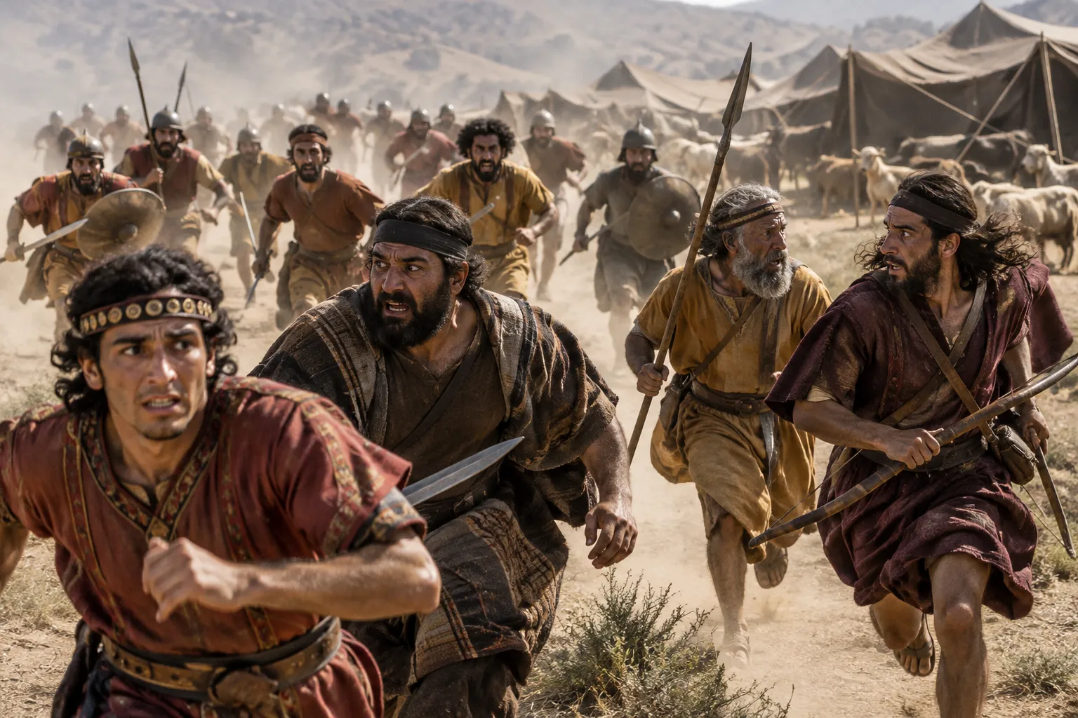 The Moabites Flee (2 Kings 3:24)