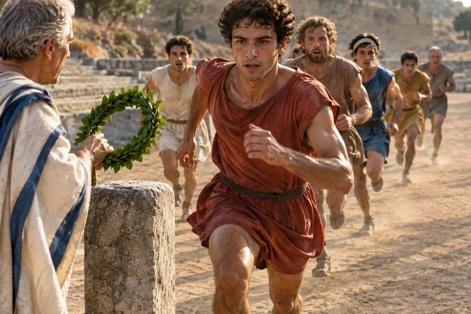 Run to take the prize (1 Corinthians 9:24–25)