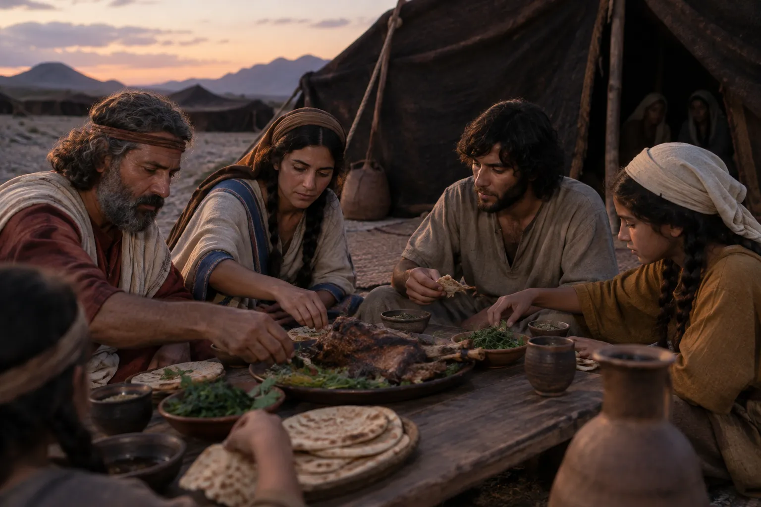 Passover at Twilight (Numbers 9:4–5)