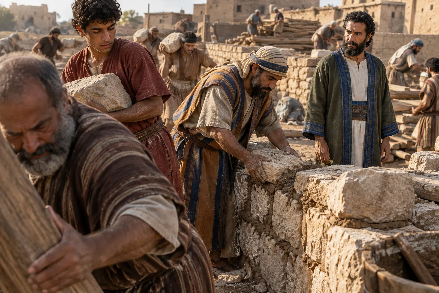 The men of Judah build up Geba (1 Kings 15:22)