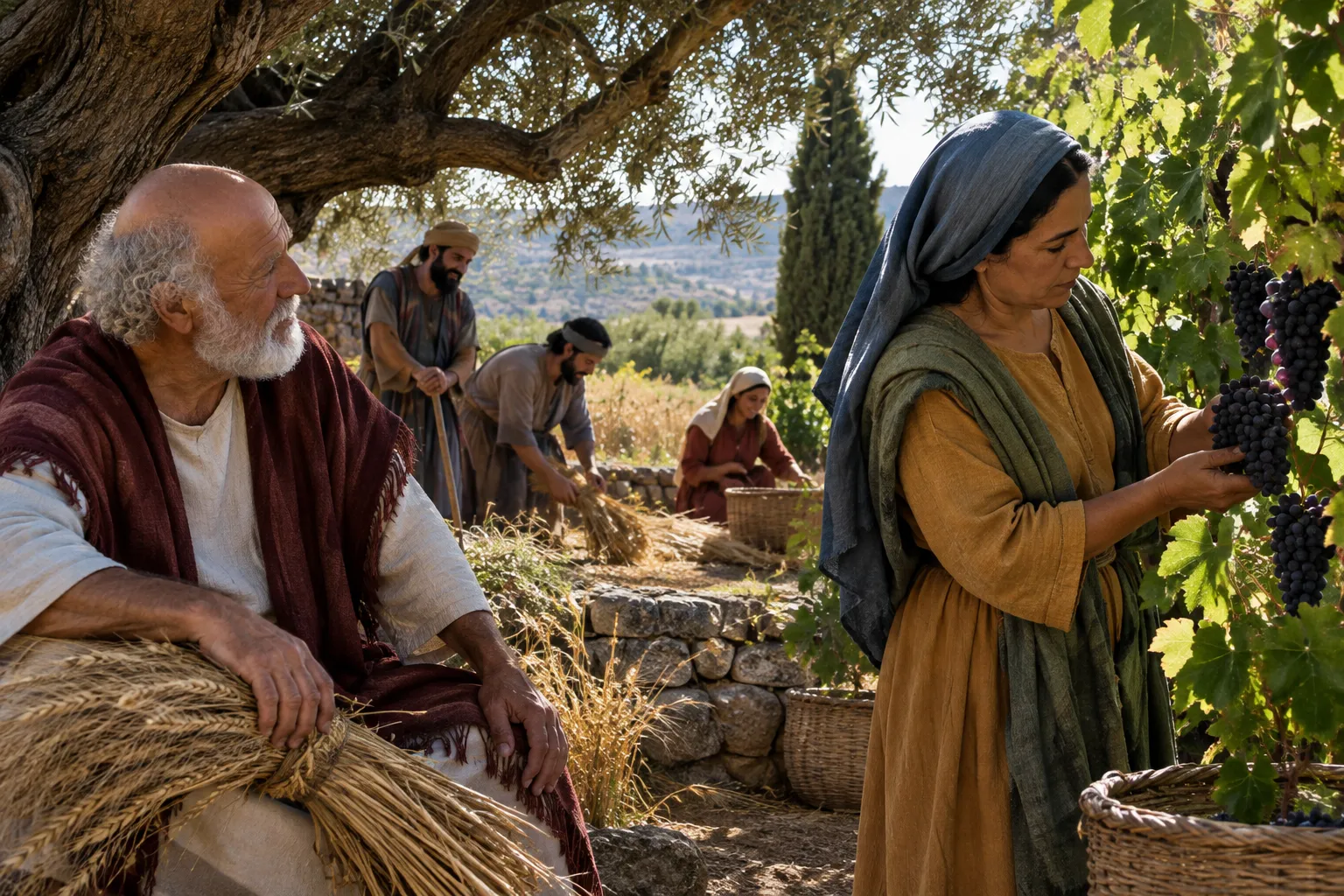 Dwelling again in fruitful shade (Hosea 14:7–8)