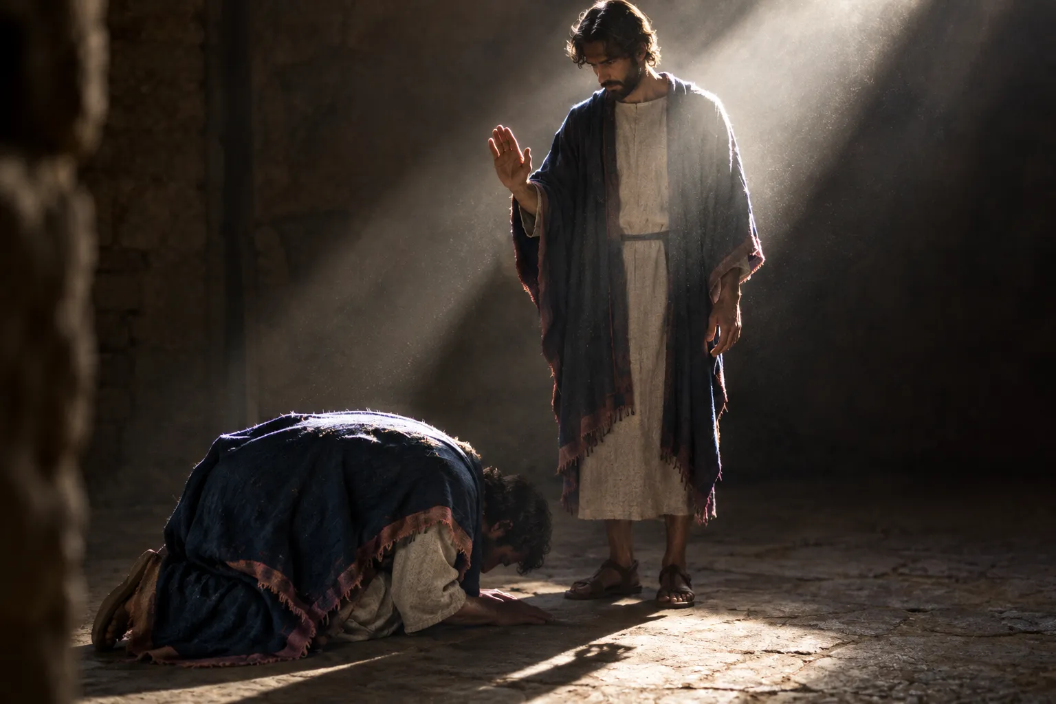 The angel refuses John’s worship (Revelation 22:8–9)