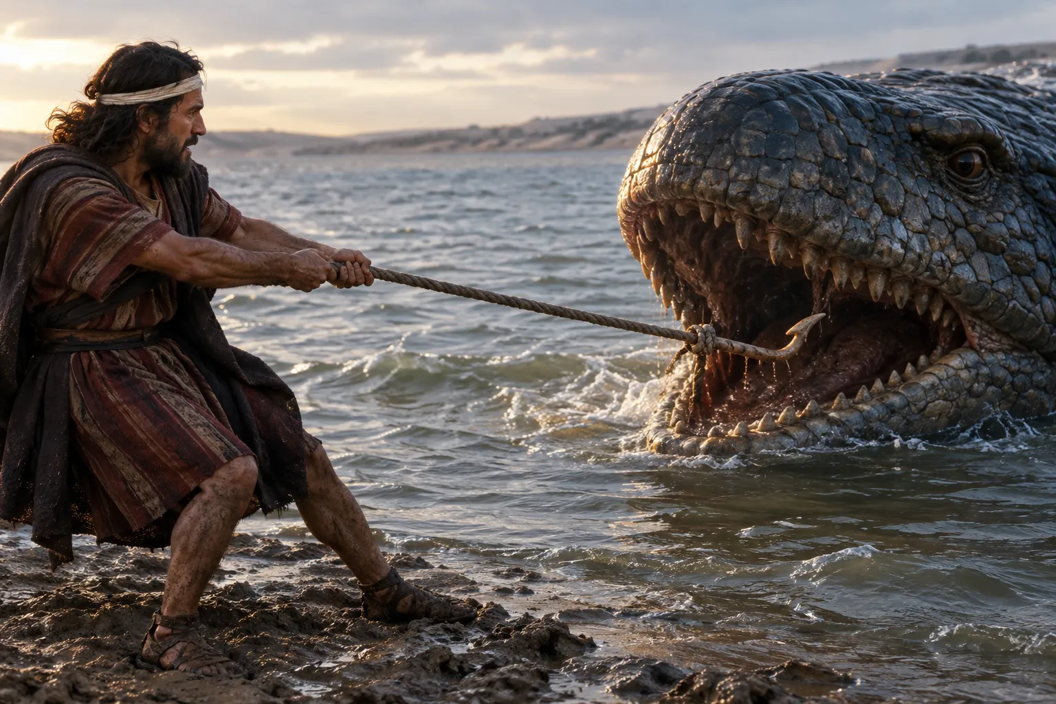No hook can master Leviathan (Job 41:1–17)