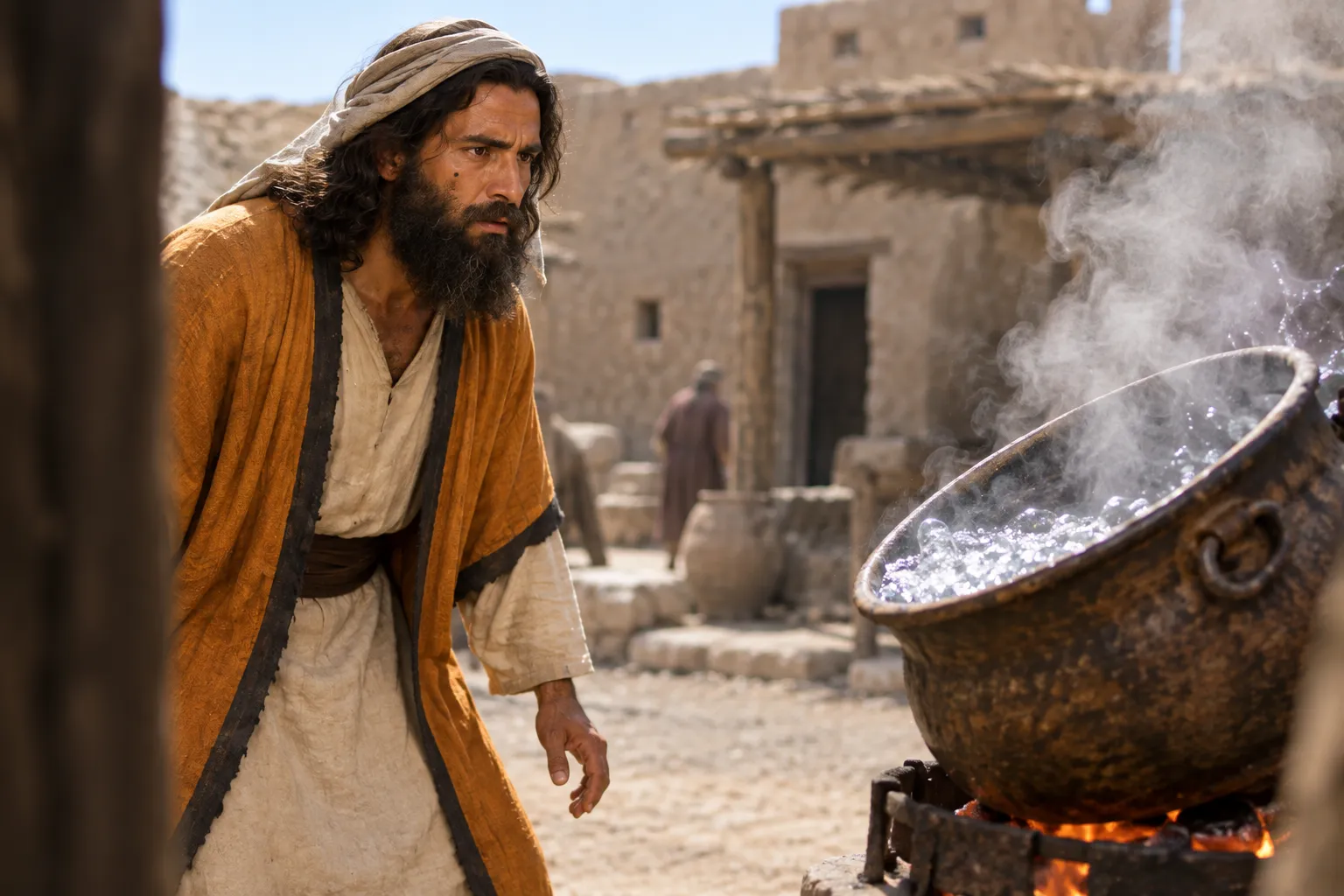 The boiling pot from the north (Jeremiah 1:13–15)