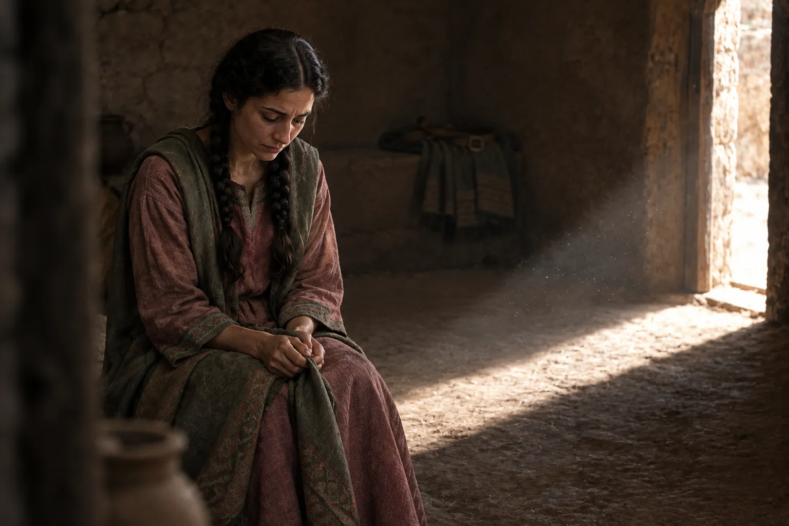 Bathsheba mourns Uriah (2 Samuel 11:26)