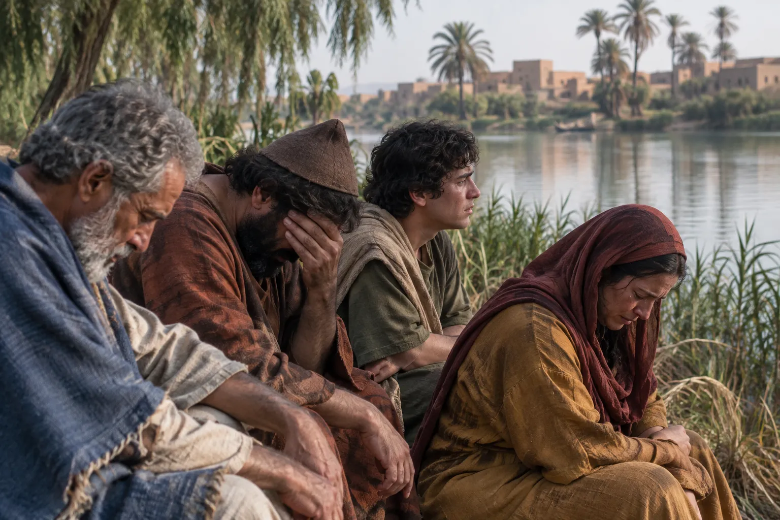 Weeping by the Rivers of Babylon (Psalms 137:1)
