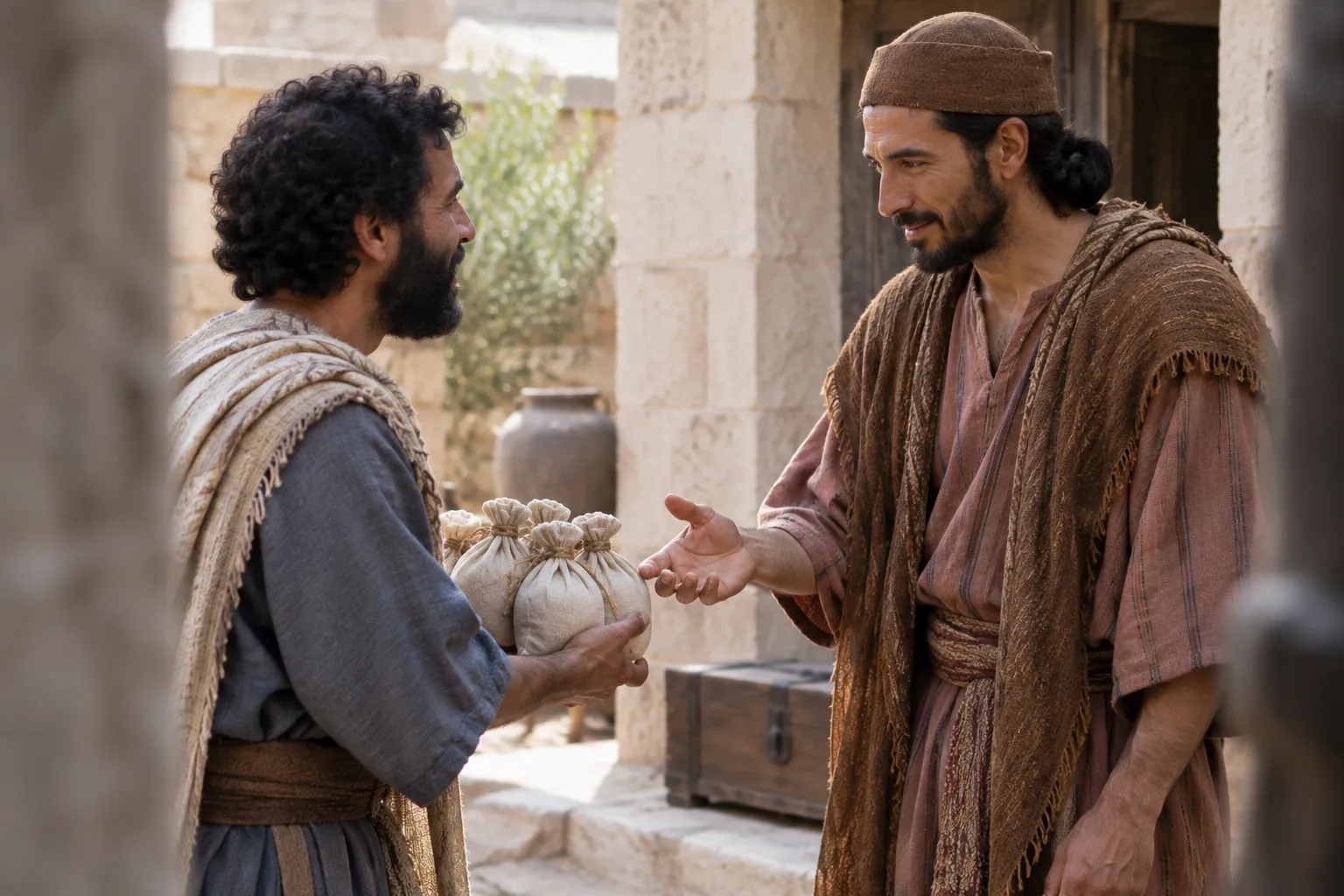 The Faithful Servant Welcomed (Matthew 25:19–21)