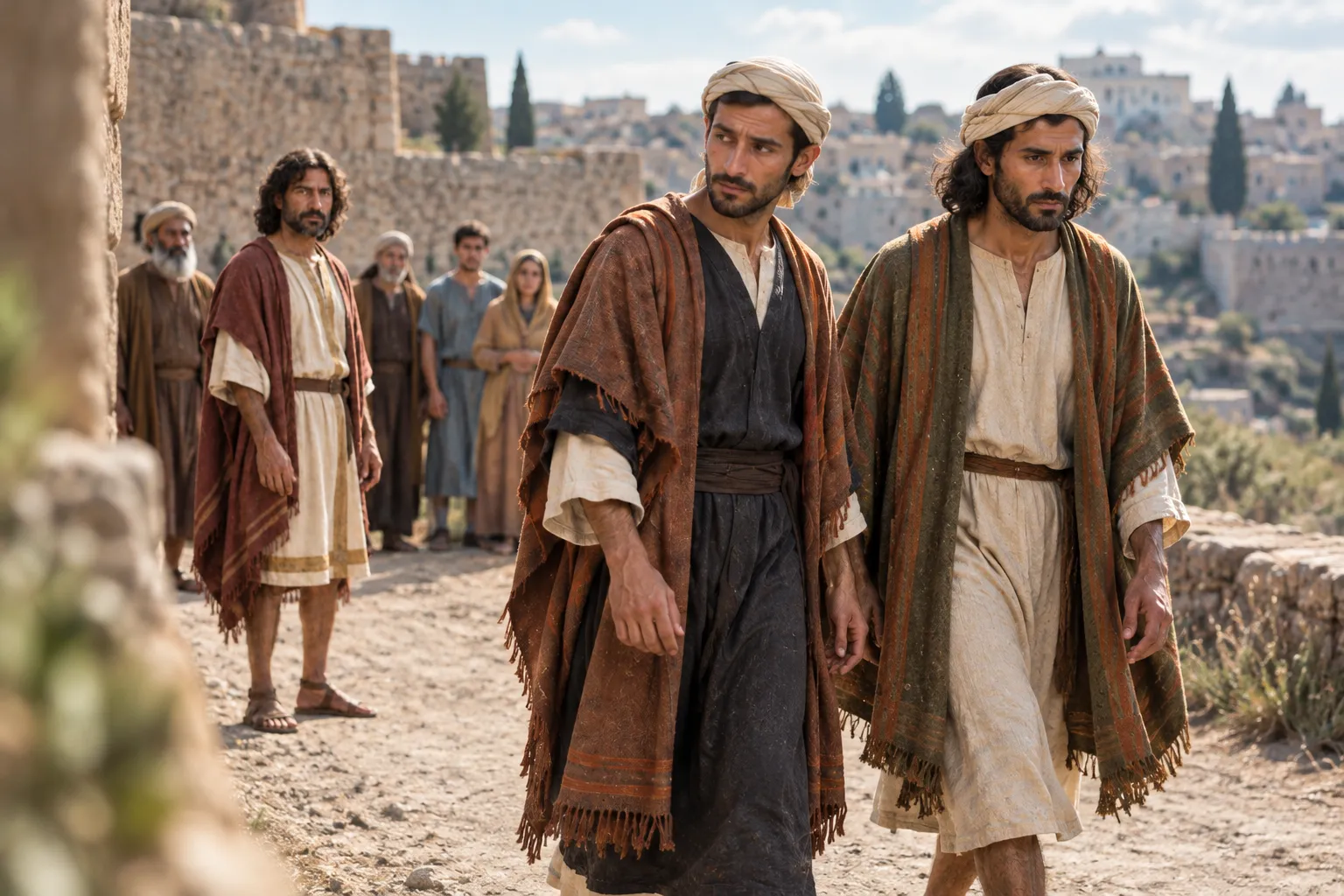 Barnabas leaves with Mark (Acts 15:36–39)