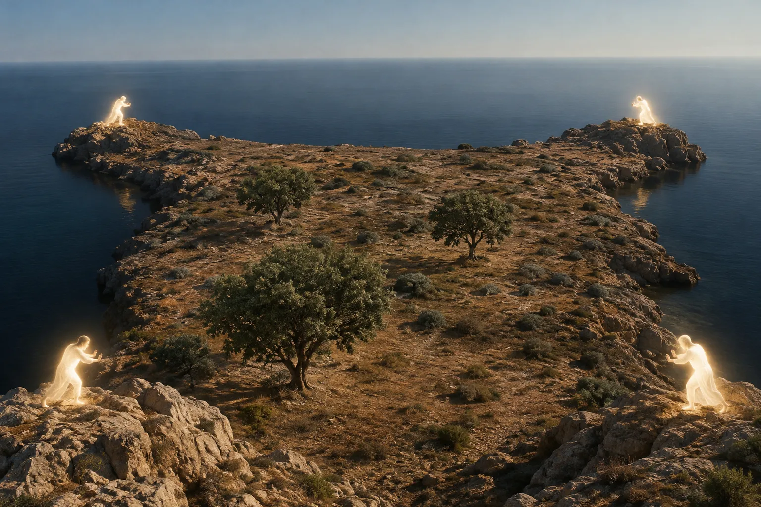 The four winds restrained (Revelation 7:1)