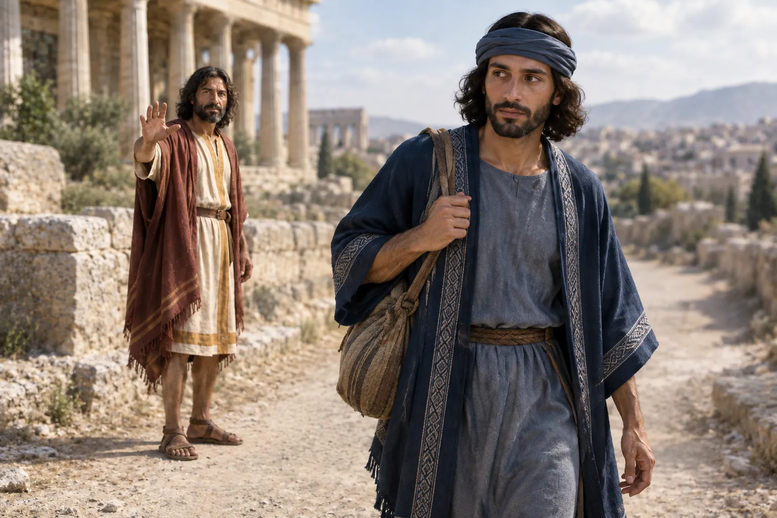 Paul Sends Timothy from Athens (1 Thessalonians 3:1–2)