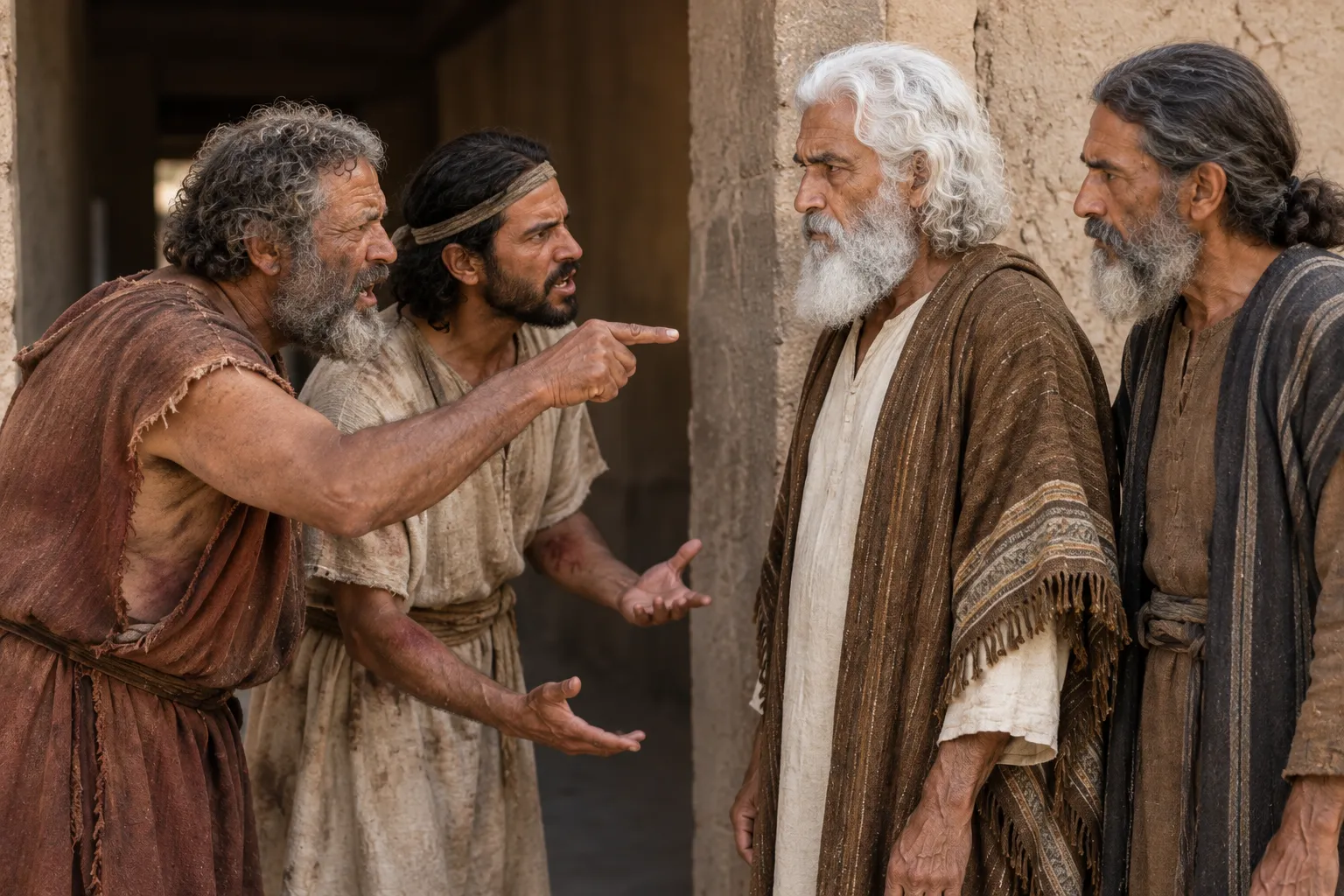 The Foremen Accuse Moses and Aaron (Exodus 5:20–21)
