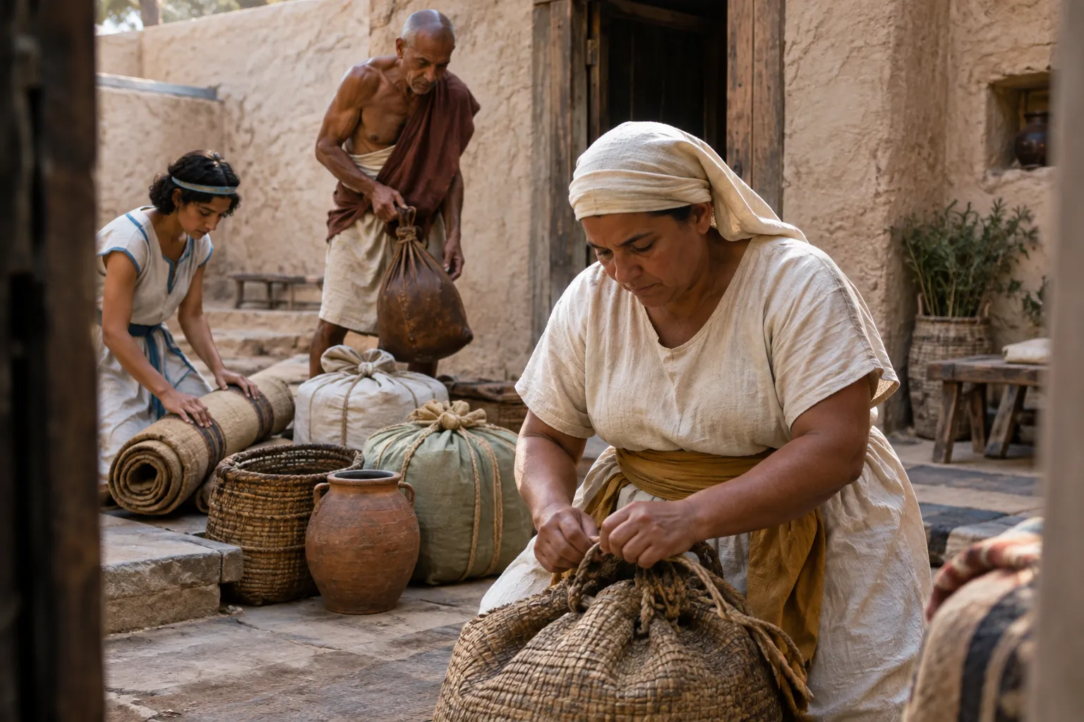 Daughter Egypt Packs for Exile (Jeremiah 46:19)