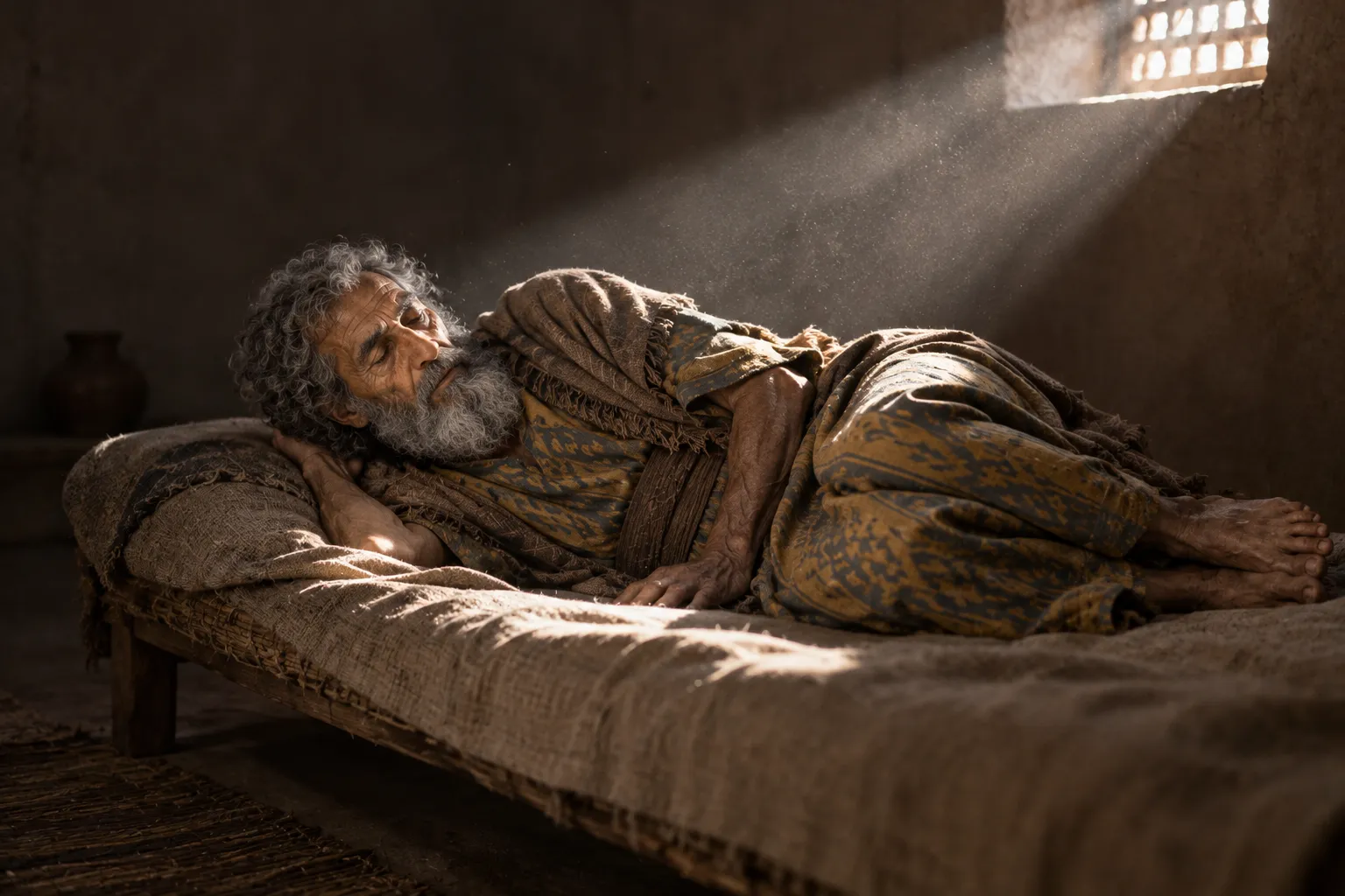 Jacob’s final breath (Genesis 49:33)