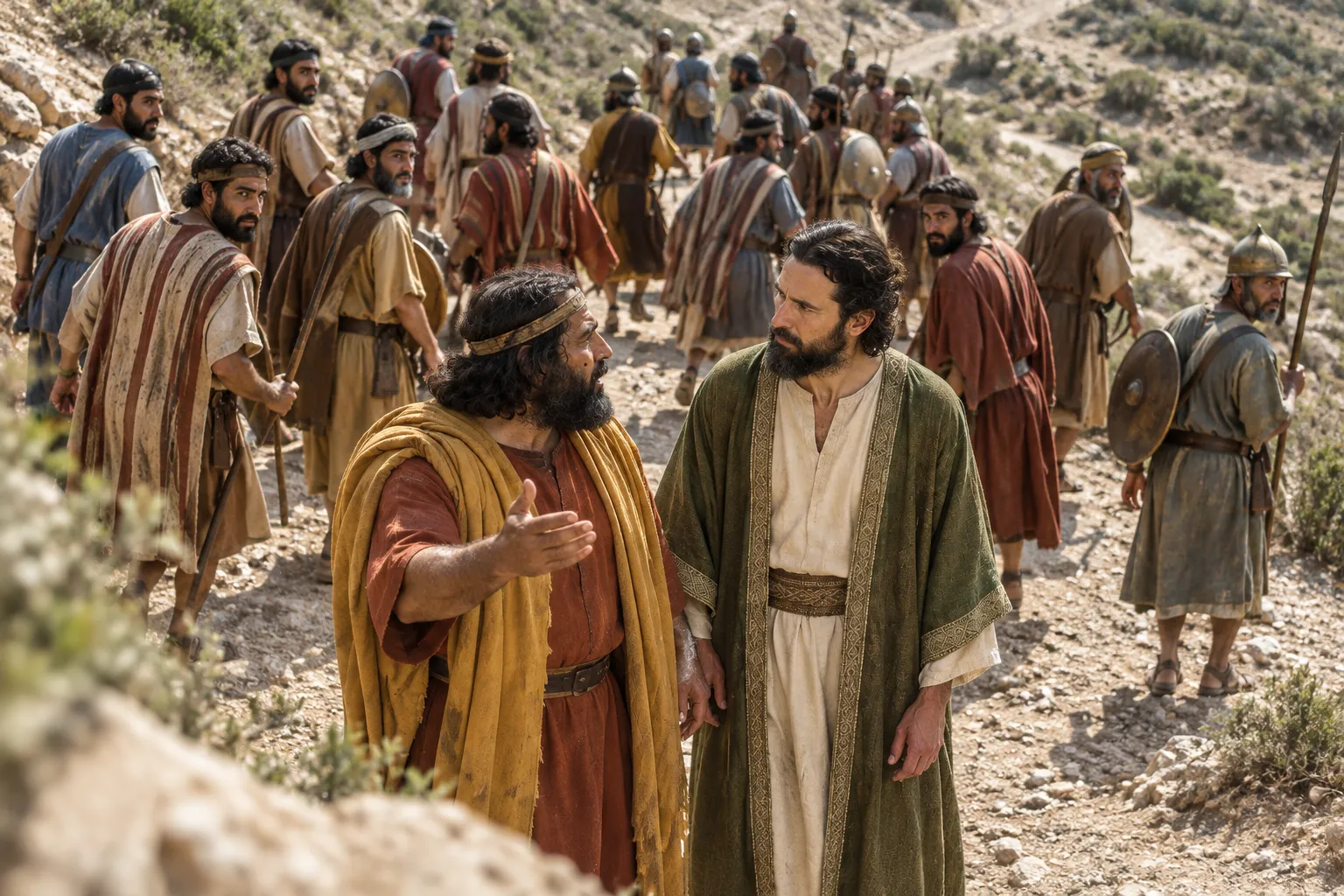Shemaiah stops the campaign (2 Chronicles 11:1–4)