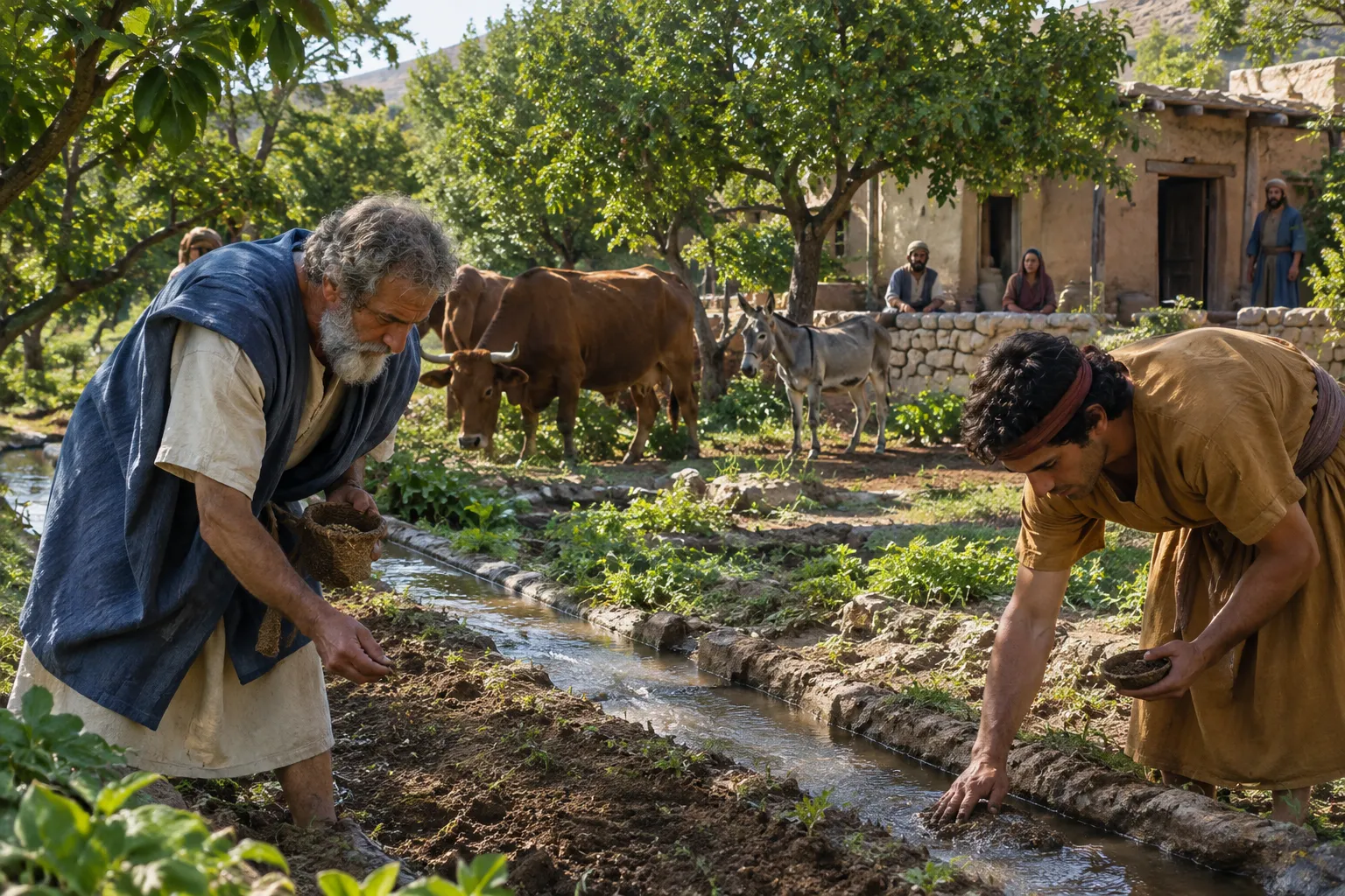 Sowing beside abundant waters (Isaiah 32:15–20)