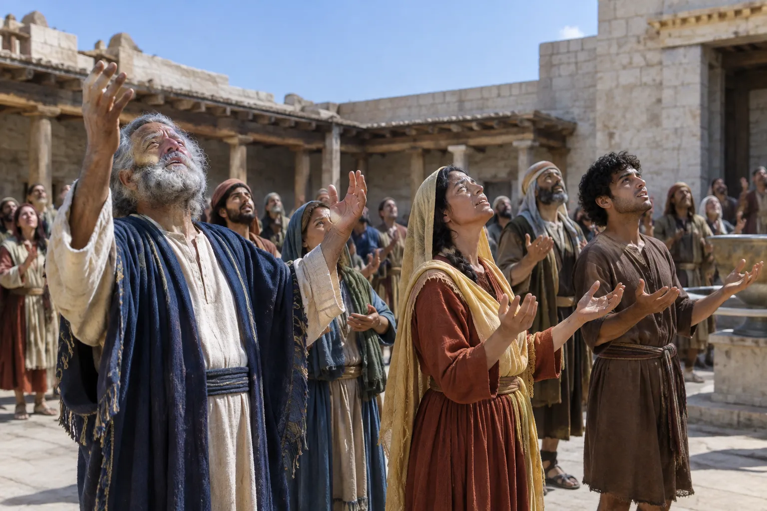 Praise in the Sanctuary and Heavens (Psalms 150:1–2)
