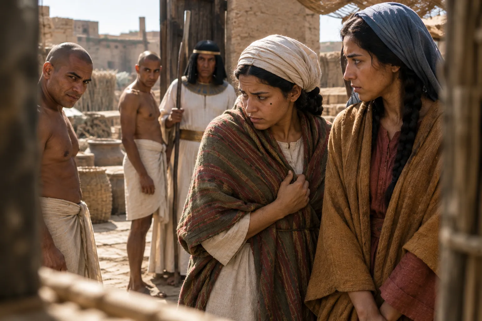 The sisters’ youth in Egypt (Ezekiel 23:2–4)