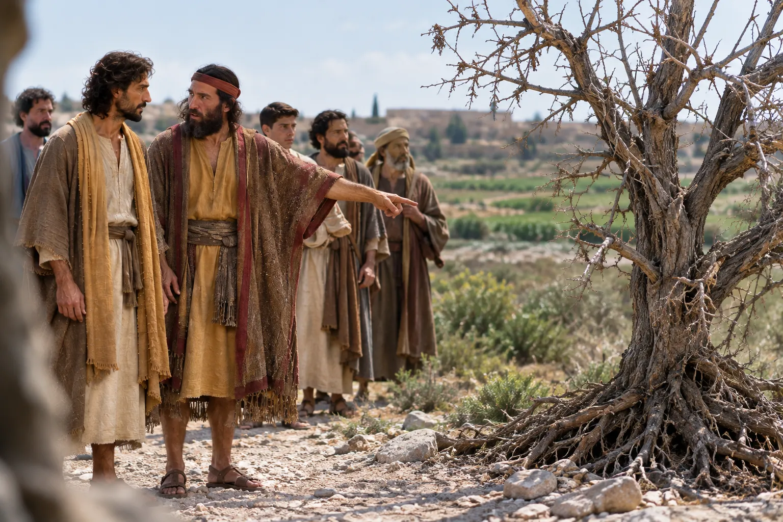 The Withered Fig Tree (Mark 11:20–22)
