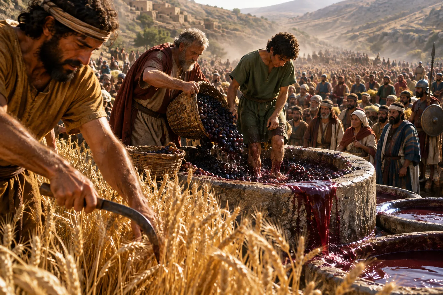 The Ripe Harvest in the Valley of Decision (Joel 3:12–14)
