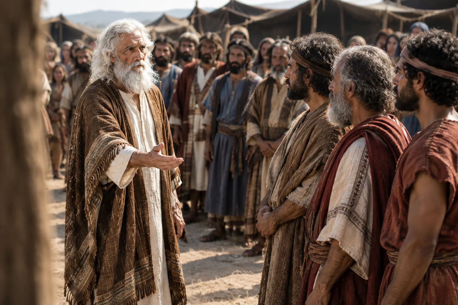 Tribal leaders appointed at Horeb (Deuteronomy 1:13–15)