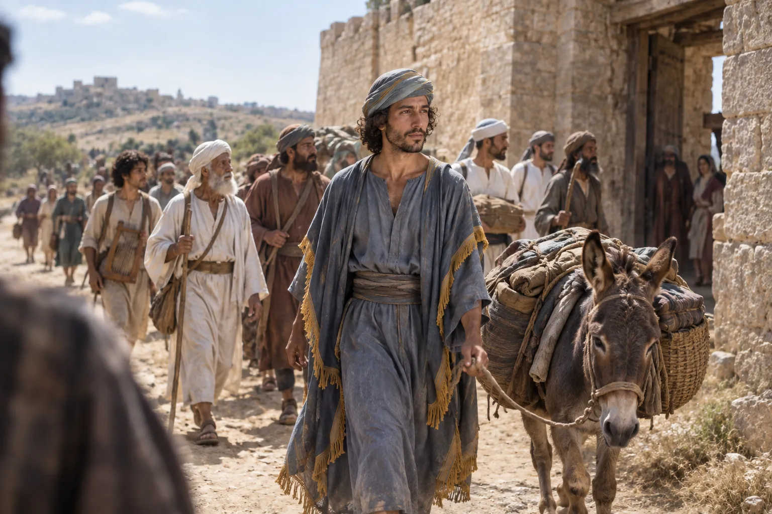 Ezra Arrives at Jerusalem (Ezra 7:8–9)