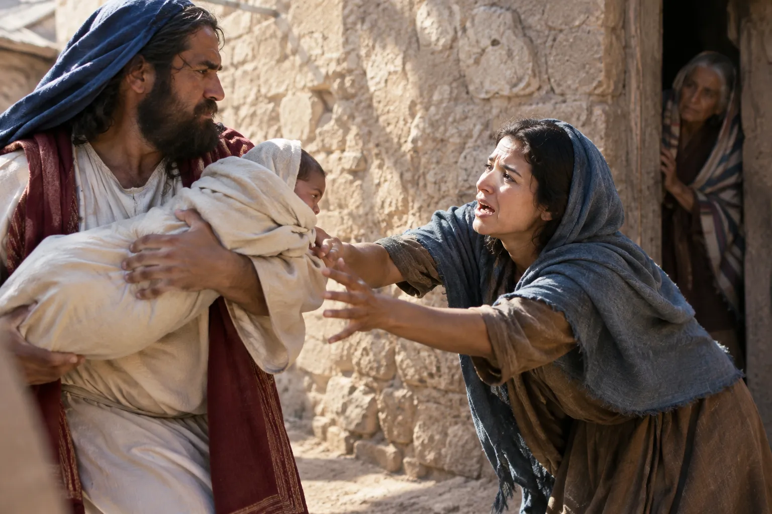 The Nursing Child Seized (Job 24:9)