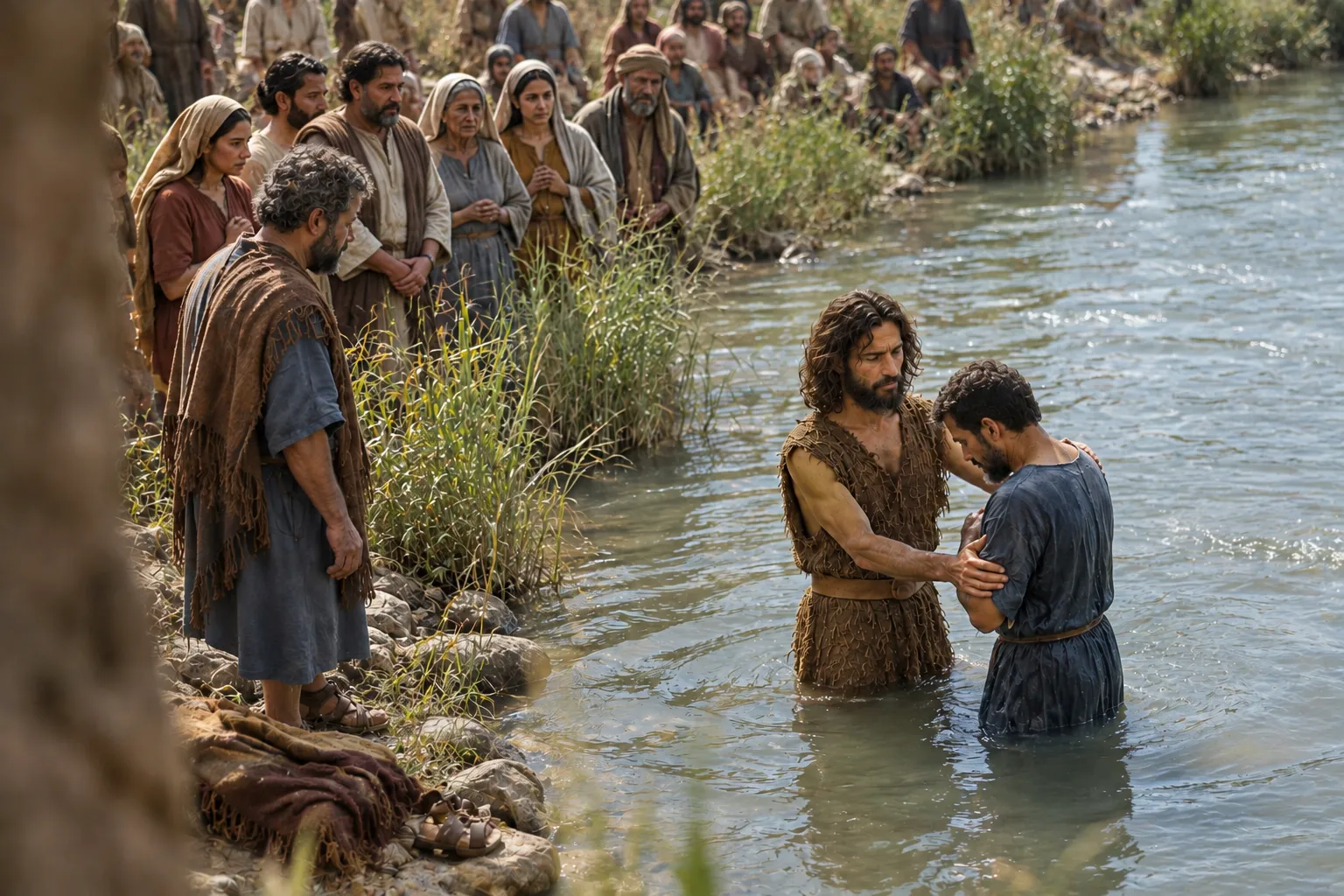 Baptizing in the Jordan (Matthew 3:4–6)