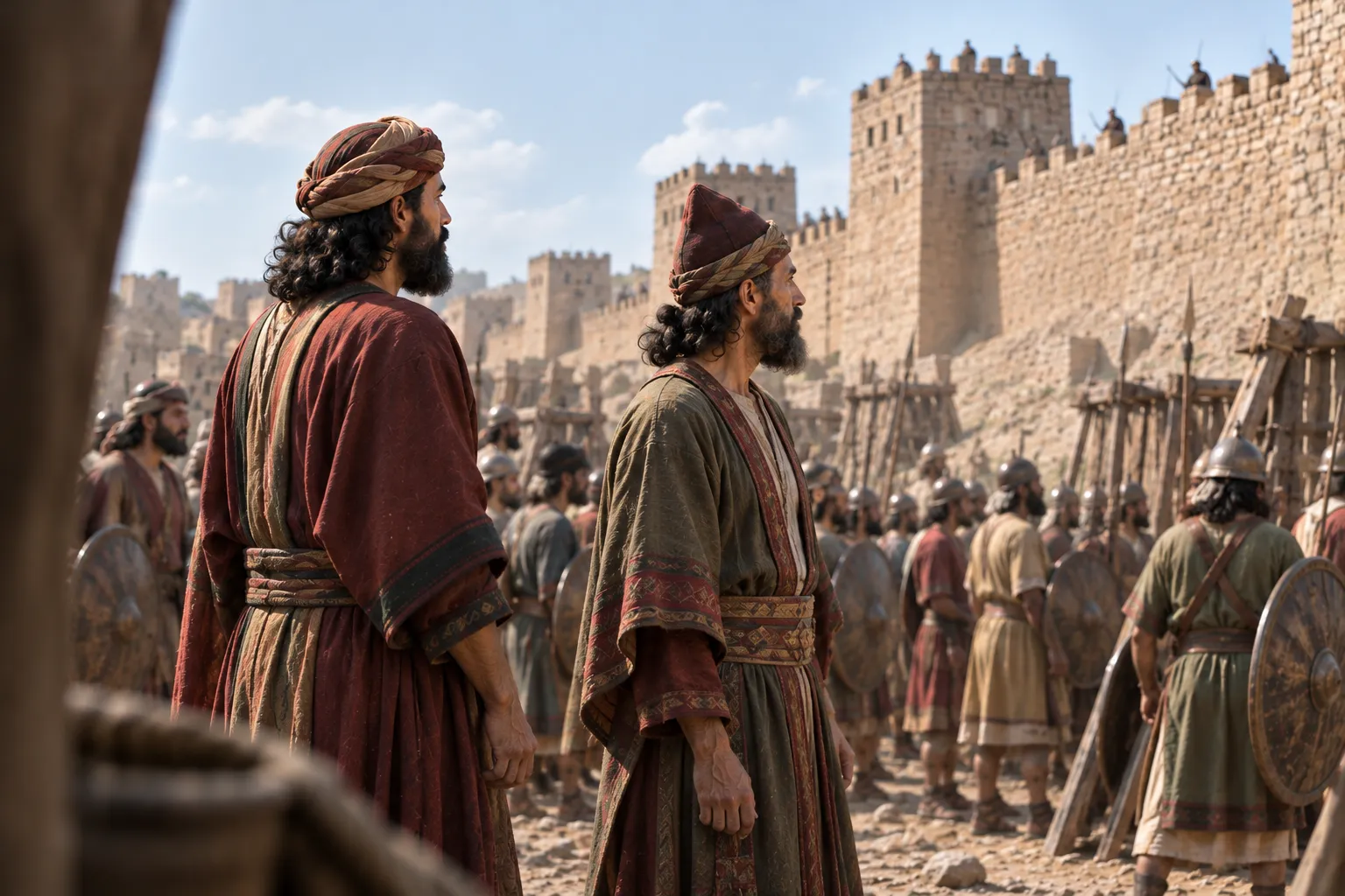 The allied kings fail before Jerusalem (Isaiah 7:1–2)