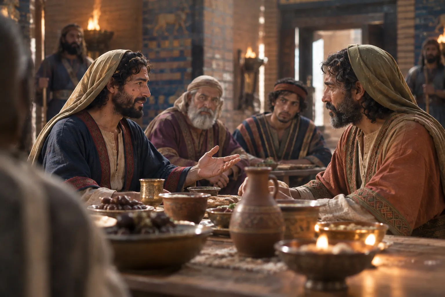 Jehoiachin at the king’s table (Jeremiah 52:31–34)