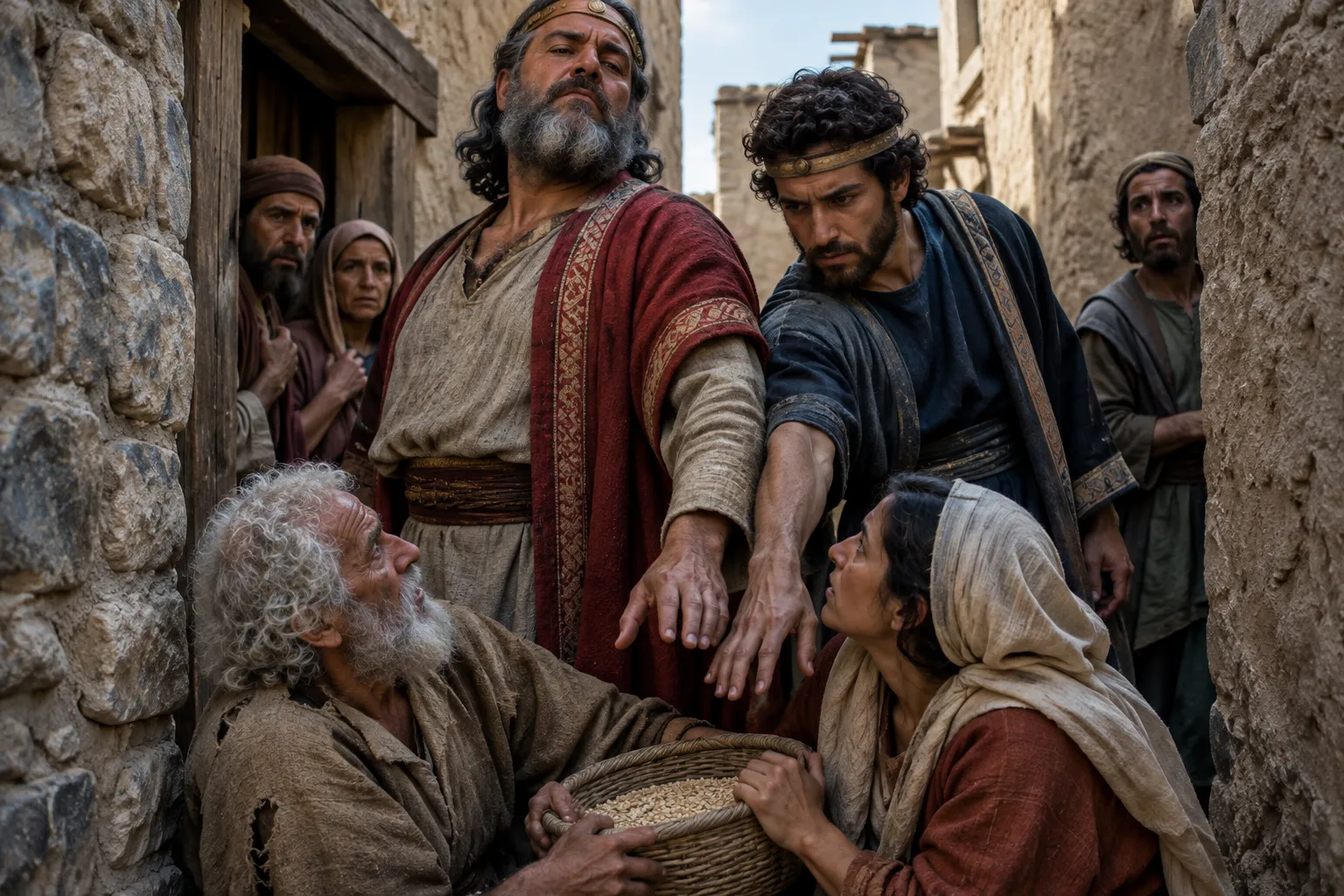 Pride that devours the needy (Proverbs 30:13–14)