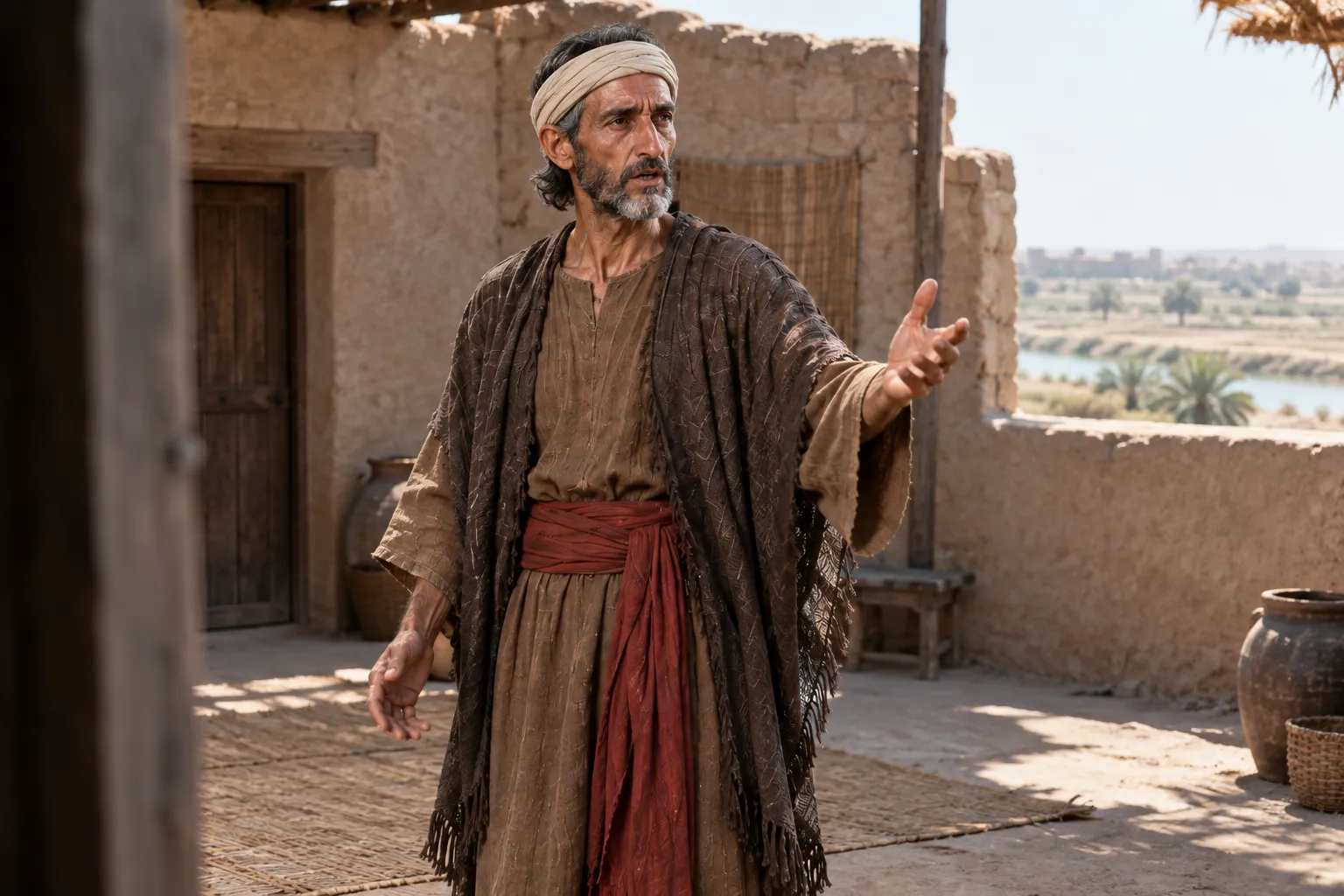 Ezekiel sets his face against Pharaoh (Ezekiel 29:1–3)