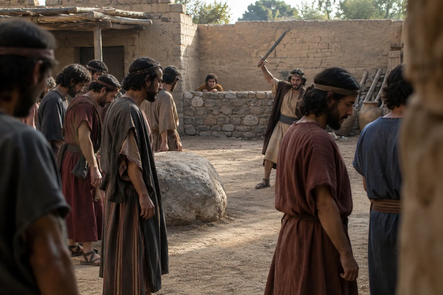 The Stone at Ophrah (Judges 9:5)