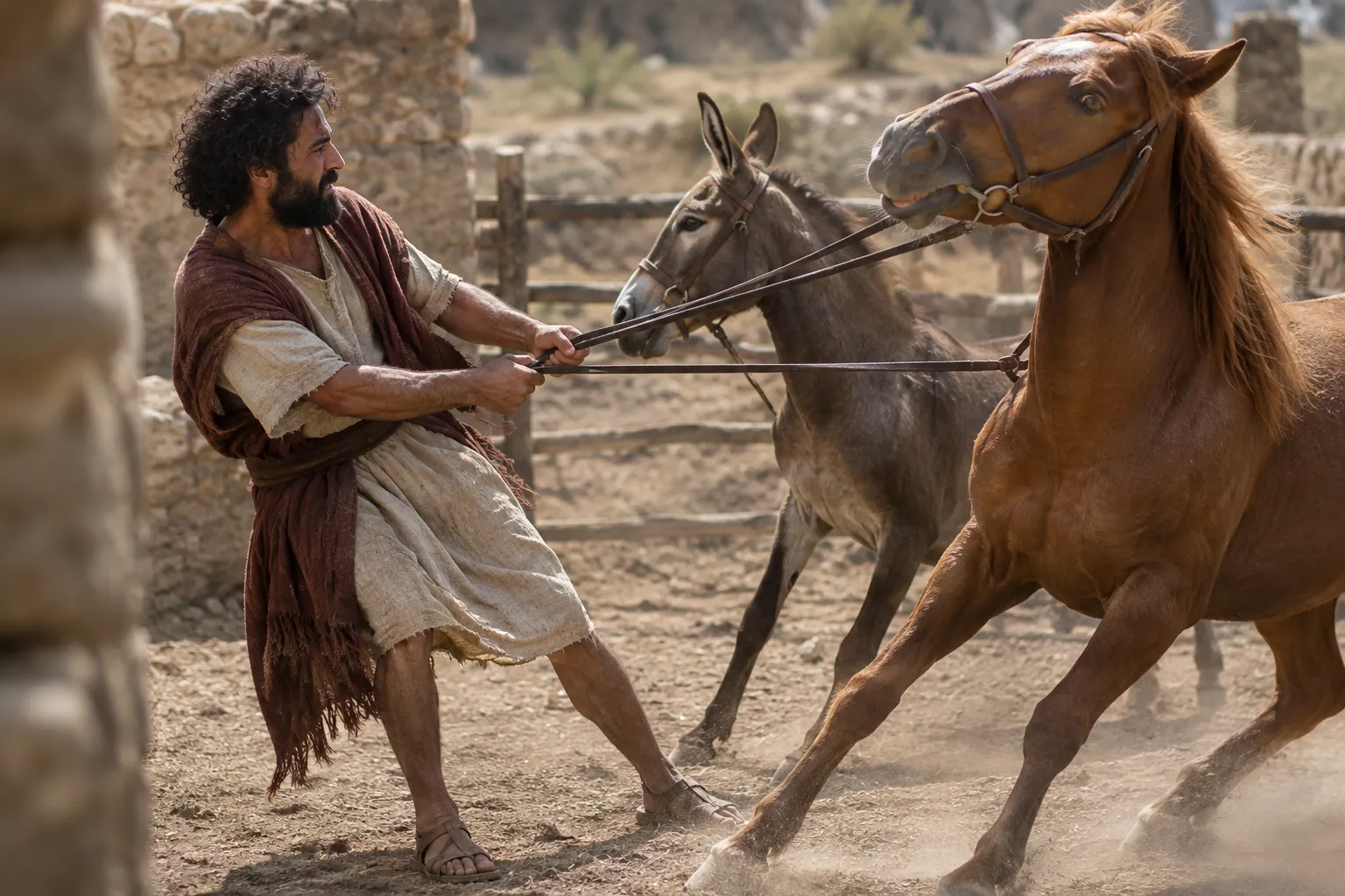 Bit and Bridle (Psalms 32:9)