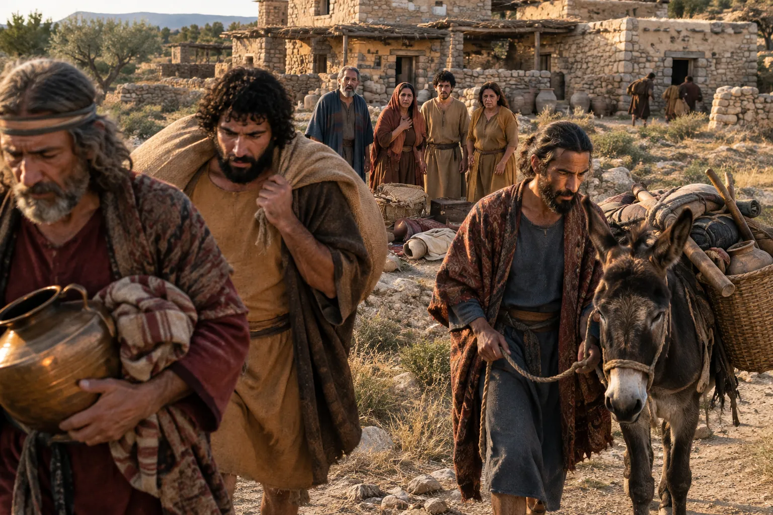 Israel plundered and distressed (Judges 2:14–15)