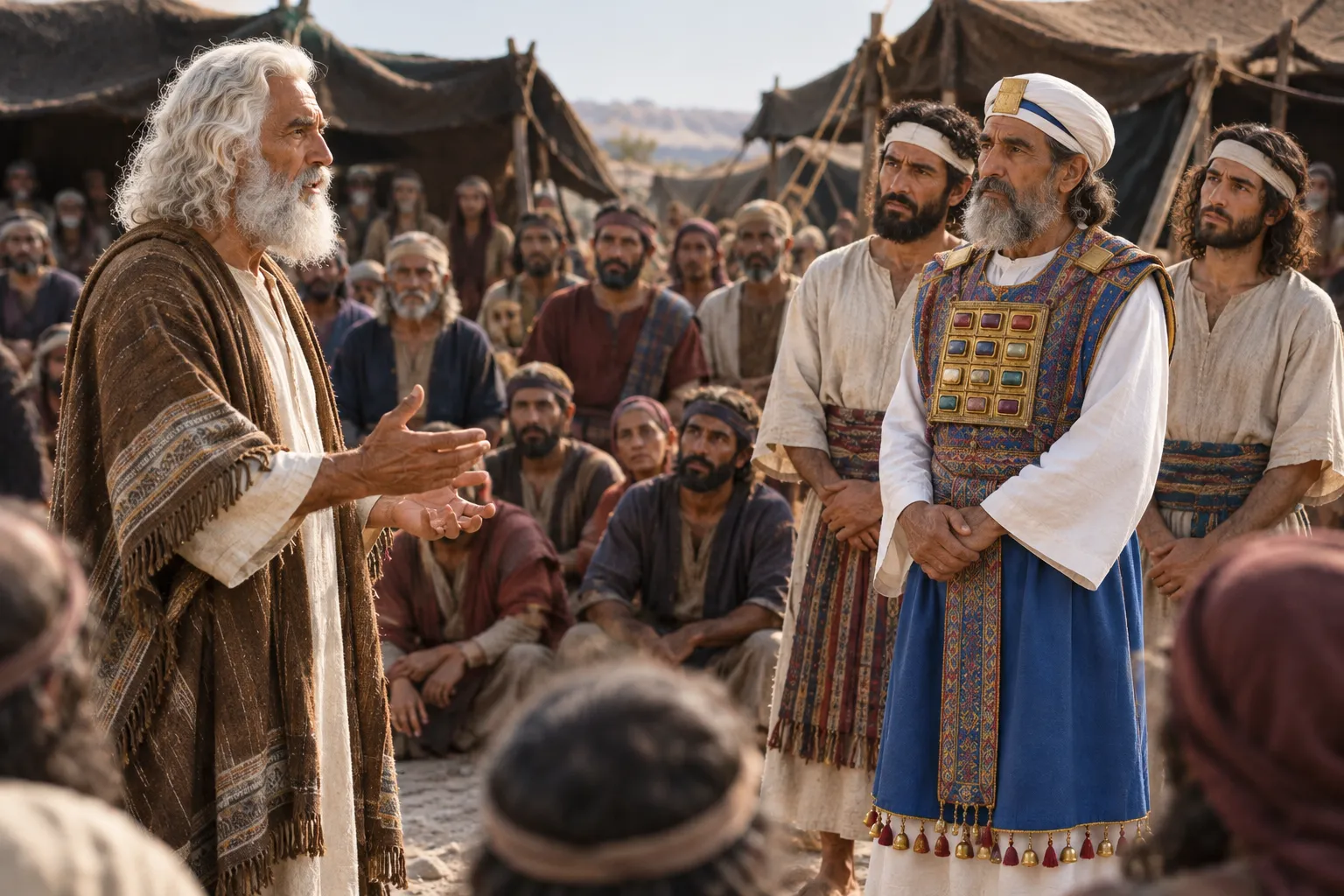 Moses Communicates the Laws (Leviticus 21:24)