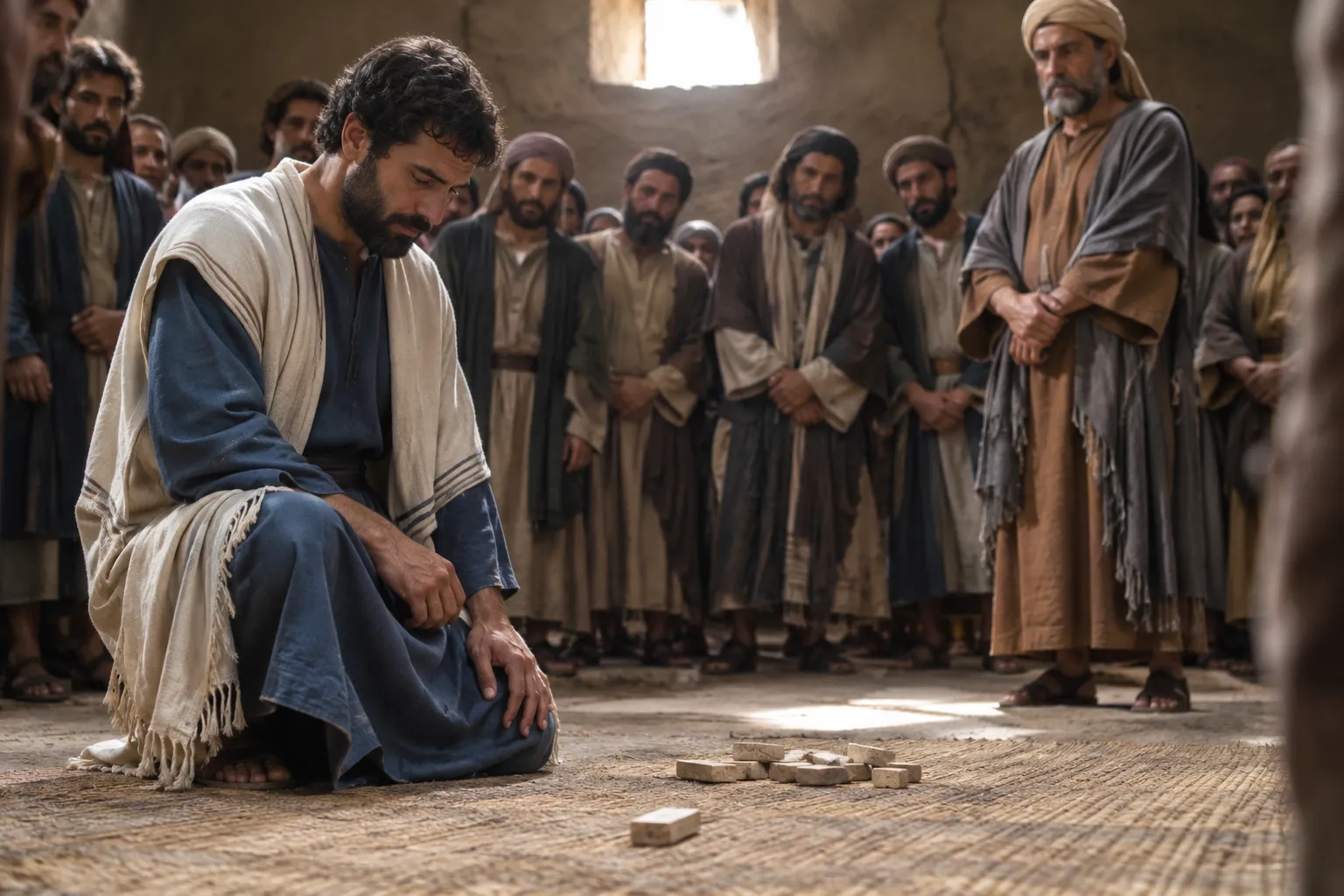 The Lot Falls to Matthias (Acts 1:23–26)