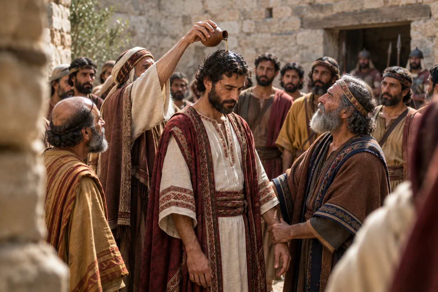 David Anointed at Hebron (2 Samuel 2:4)
