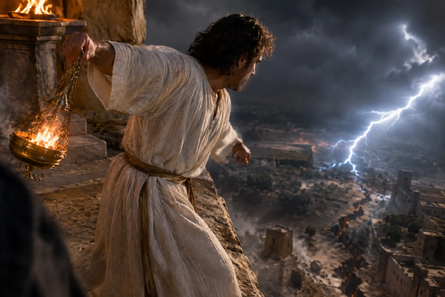 The Fiery Censer Cast Down (Revelation 8:5)