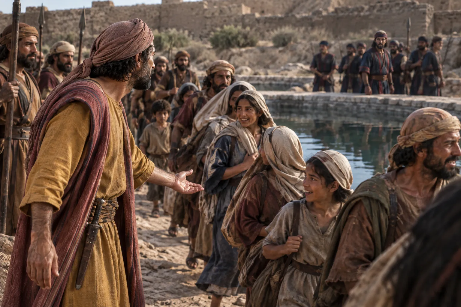 The Captives Turn to Johanan (Jeremiah 41:12–14)