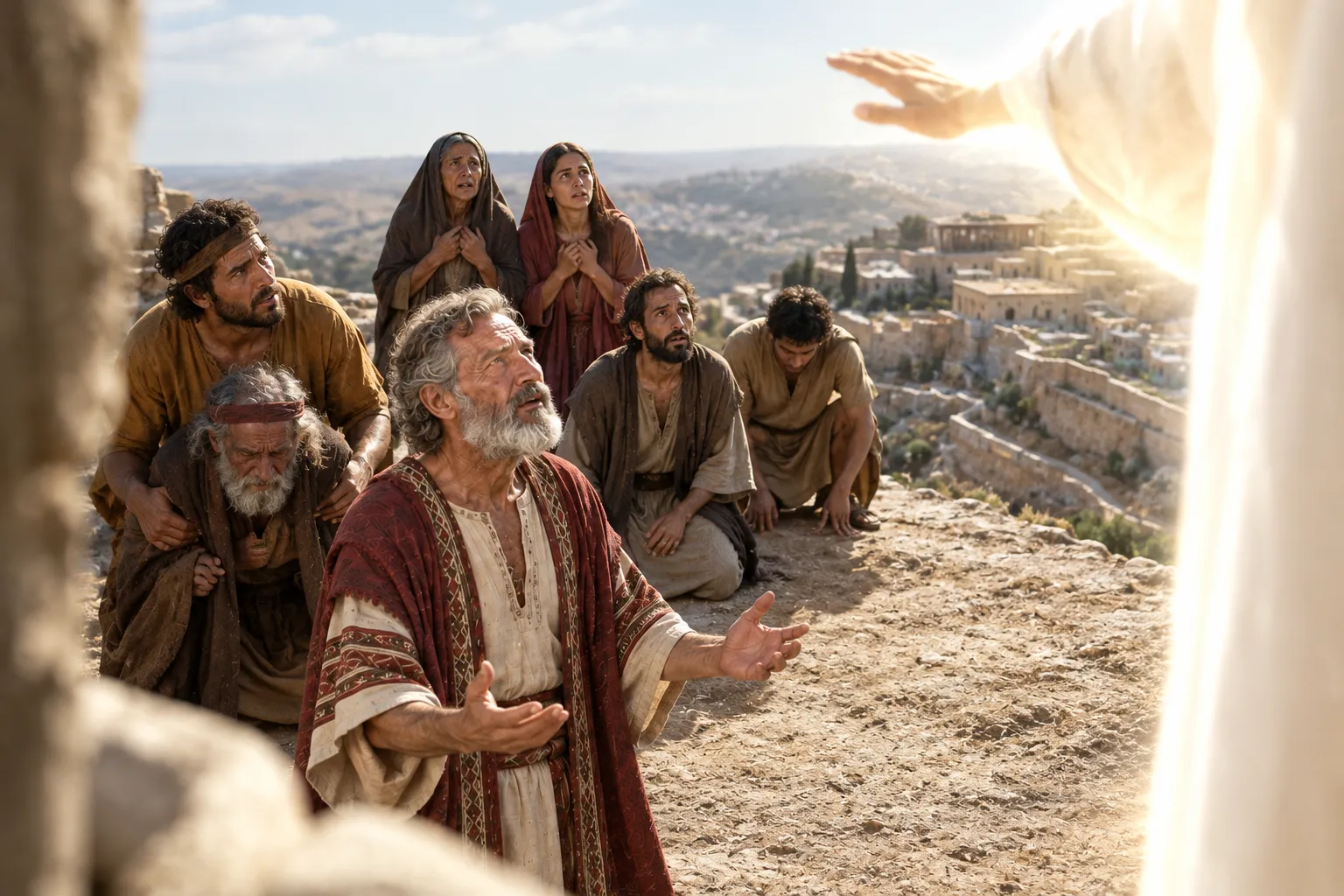 The Angel Halted (2 Samuel 24:16–17)