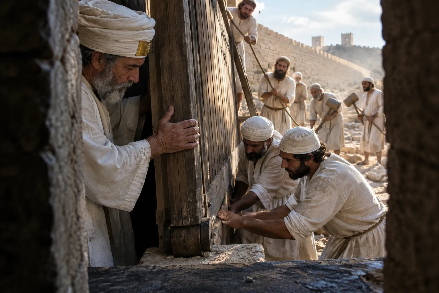 Doors for the Sheep Gate (Nehemiah 3:1)