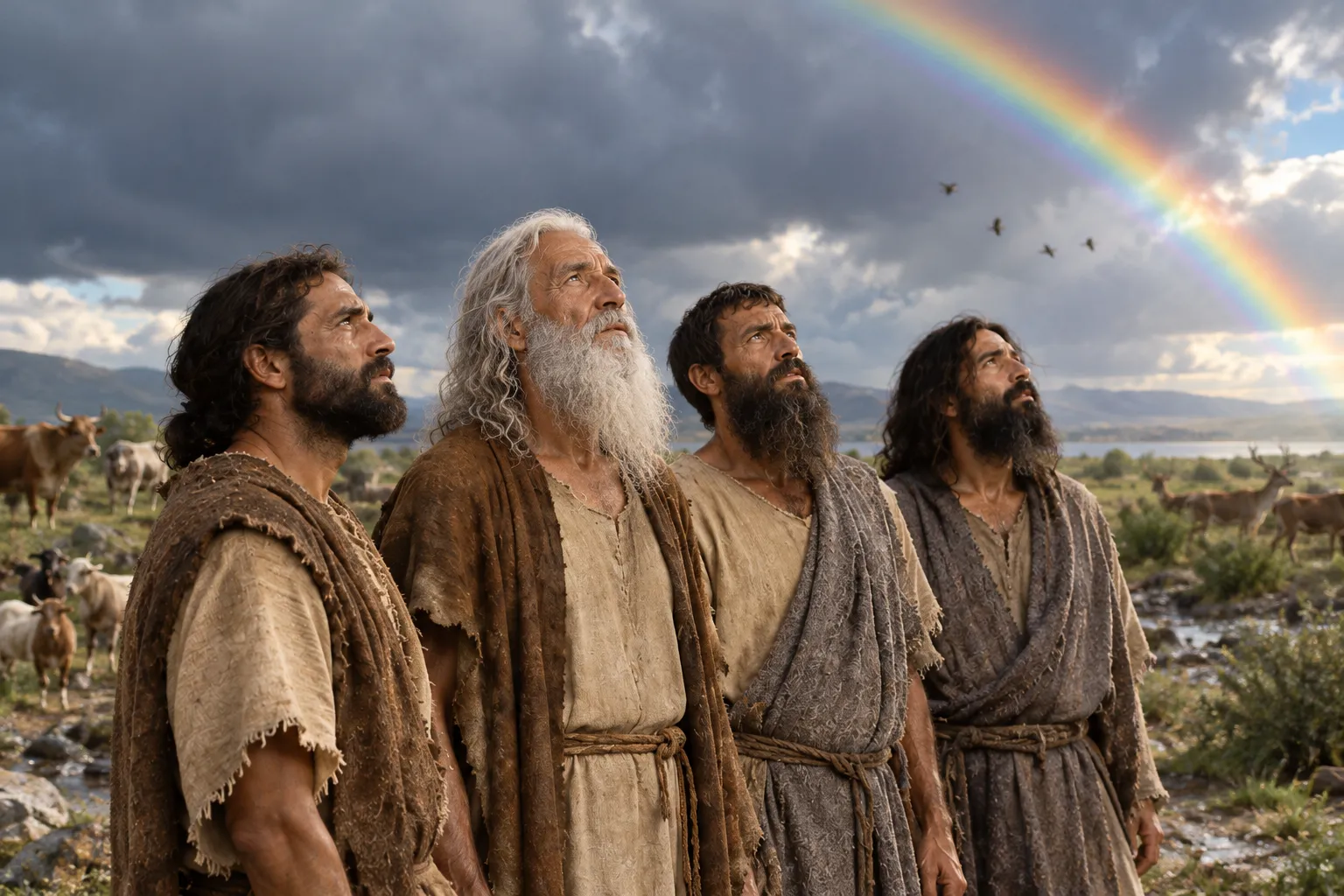 The sign of the everlasting covenant (Genesis 9:8–17)